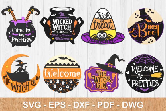 Spooky & Stylish: 3D Halloween Signs for Your Projects